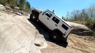 Hummer H2 Off-Roading in Canada - Little Moab Trail