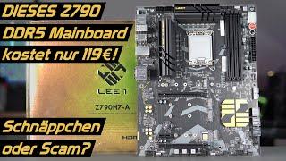 Das günstigste Z790 Mainboard im Test! DDR5 & viel Ausstattung für 119€! Elitegroup LEET Z790H7-A