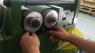 How to install thread rolling dies on FEDA thread rolling machine FD-3T