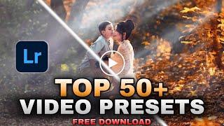 Top 50+ Video Editing Presets Lightroom || Video Colour Grading filter || Video Colur grade app