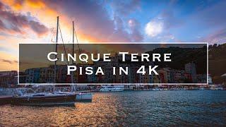 Cinque Terre And Pisa in 4K