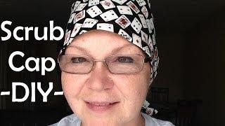 Scrub Cap Printable Pattern and How To DIY Tutorial @ScrubCapsFromLarissaFontenot