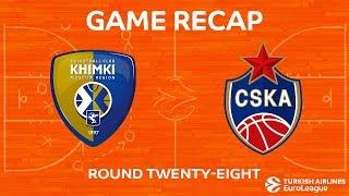 Highlights: Khimki Moscow region - CSKA Moscow