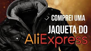 JAQUETA DE COURO IMPORTADA DO ALIEXPRESS / VALEU APENA?