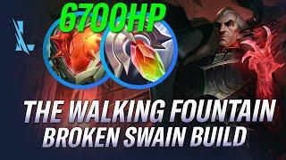 *NEW* 6700 HP WALKING FOUNTAIN SWAIN BUILD! HEAL ALL YOUR ALLIES @BrokenSupport  RiftGuides WildRift