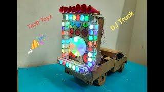 How to Make DJ Truck at Home | How to make Homemade DJ truck | Tech Toyz Videos