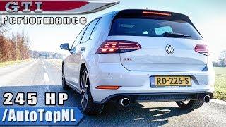 VW Golf GTI 2019 PERFORMANCE - Exhaust SOUND Revs & ONBOARD by AutoTopNL