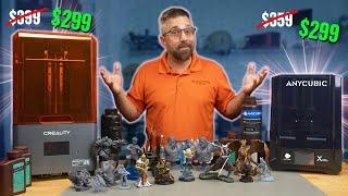 Why Are THESE Amazon's BEST Selling 3D Printers? Anycubic Photon Mono 6Ks vs. Creality Halot Mage 8K