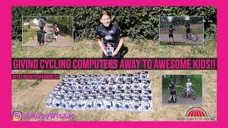 Giving Away Cycling Computers To Awesome Kids