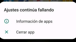 Cómo arreglar error de ajustes // Mi teléfono no me deja entrar a las aplicaciones