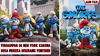 Petualangan Seru Makhluk Biru Kecil nan Lucu Dari Kejaran Penyihir | Ceritain Film The Smurf5 (2011)