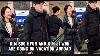 KIM SOO HYUN AND KIM JI WON ARE GOING ON VACATION ABROAD confirmed by Agency!