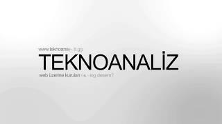 TEKNOANALİZ - İNTRO ÇALIŞMASI