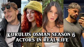 Kurulus Osman season 6 actors in real life || Real name and age️... #kurulusosman #viral