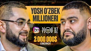 MUSOFIRDA YOSH O'ZBEK MILLIONERI | 2 000 000$ OBOROT