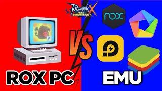 ROX PC Version vs Emulator วัดกันหมัดต่อหมัด ลื่นขึ้นจริงหรือไม่ ชัวร์หรือมั่ว?