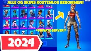 BESTER PRIVATE SERVER  Alle OG SKINS in FORTNITE KOSTENLOS!  (Renegade Raider) EZFN Tutorial