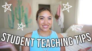 STUDENT TEACHING TIPS AND ADVICE!! // HOW TO PREPARE!!