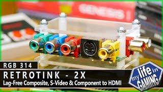 RetroTINK-2X - Composite, S-Video, & Component to HDMI :: RGB314 / MY LIFE IN GAMING