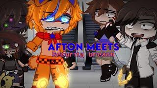 Afton meets security breach || Gachaclub || Karma°