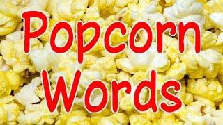 Popcorn Words | Sight Words | Educational Songs | Kids Videos | YouTube for Kids | Jack Hartmann