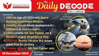 The Daily Decode | 30th December 2024 | Newspaper Analysis