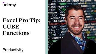 Excel PRO TIP: CUBE Functions | Udemy Instructor, Chris Dutton [Best-Seller Udemy Course]