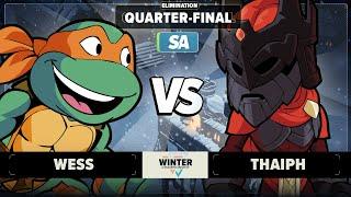 Wess vs Thaiph - Elimination Quarter-Final - Winter Championship 2025 - SA 1v1