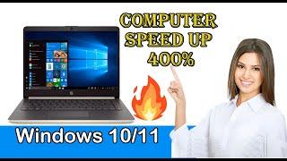 Make Your Computer & Laptop 400% Faster for FREE