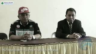 Kegiatan KKLP Bupati Boalemo H. Darwis Moridu di Kecamatan Mananggu, Kamis (3/1).