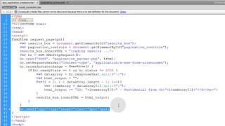 Ajax Pagination Tutorial PHP MYSQL Database Results Paged With JavaScript