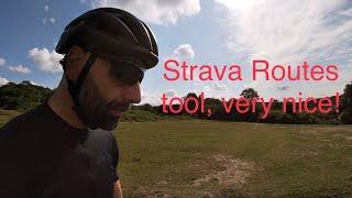 Using the Strava Routes tool when you are not familiar with the area