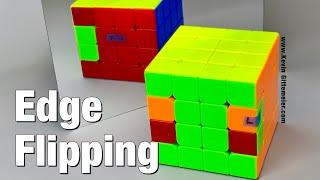 How to Solve Rubik’s Cube 4x4 Edge Flipping Fundamentals (SUP) Tutorial [KTFG 471]