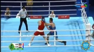 Islam Oyunlari Boxing (1-ci round) AZE VS SYR Teymur Memmedov 17.05.2017