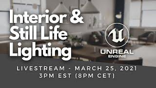 Interior and Still Life Lighting (GPU Lightmass vs. Raytraced Lighting) Unreal Engine 4.26