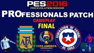 GAMEPLAY  Argentina x Chile ,, Copa América, PC