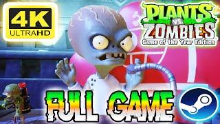 Plants vs Zombies: GOTY Edition - 100% Full Walkthrough (New Game Plus) (No Commentary) (UHD) [4K]