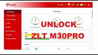 UNLOCK - ZLT M30 PRO Airtel