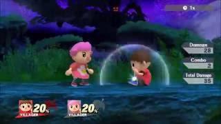 SSB4 - Villager Lloid to Footstool Kill Combos