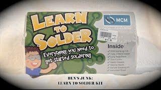 Oddity Archive: Episode 119.5 – Ben’s Junk: Learn To Solder Kit