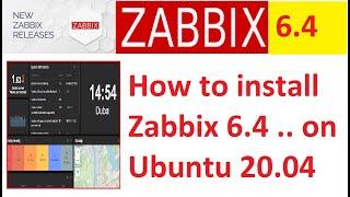 Zabbix Server Installation | Zabbix 6 4 | How to install on ubuntu 20 #tutorial #zabbix #information