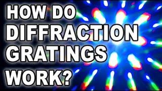 diffraction gratings: Using the principles of interferences to examine light