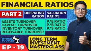 P/E, P/B Ratio & More - Financial Ratios for Easy Analysis of Companies! - STOCK MARKET A TO Z E19