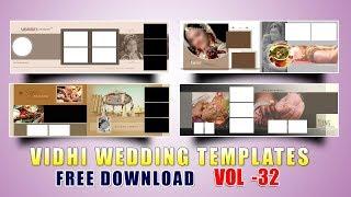 Vidhi wedding album 12x36 Psd templates files free download vol-32 ,srinu photo editing.