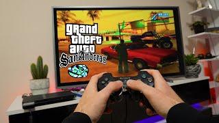 GTA San Andreas PS2 - POV GAMEPLAY AND Test | Freeroam