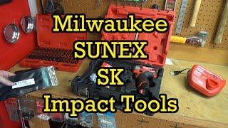 Milwaukee SUNEX SK 1/4" Impact Tools