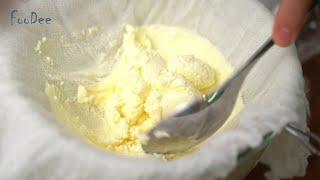 Easy recipe of homemade Mascarpone cheese