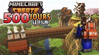 J'ai Survécu 500 Jours sur Minecraft Create ... Voici ce qu'il s'est passé [FILM COMPLET]