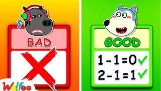Good Student vs Bad Student - Study Hard with Wolfoo! - Educational Video for Kids | Wolfoo Channel