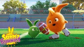 Sunny Bunnies - IT'S FOOTBALL SEASON! | SEASON 4 COMPILATION | Funny Cartoons For Kids